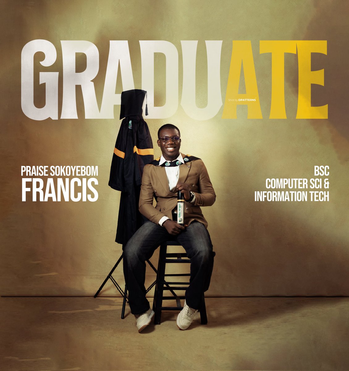 praiz_francis's tweet photo. Reintroducing:
PRAISE SOKOYEBOM FRANCIS (BSc Computer Science &amp; IT) 🎓

This journey came with its own highs, lows, lessons, and growth… and I’m truly grateful for it all.

Now, onto the next chapter and everything it holds 🤍 https://t.co/nVldfPQ2aV