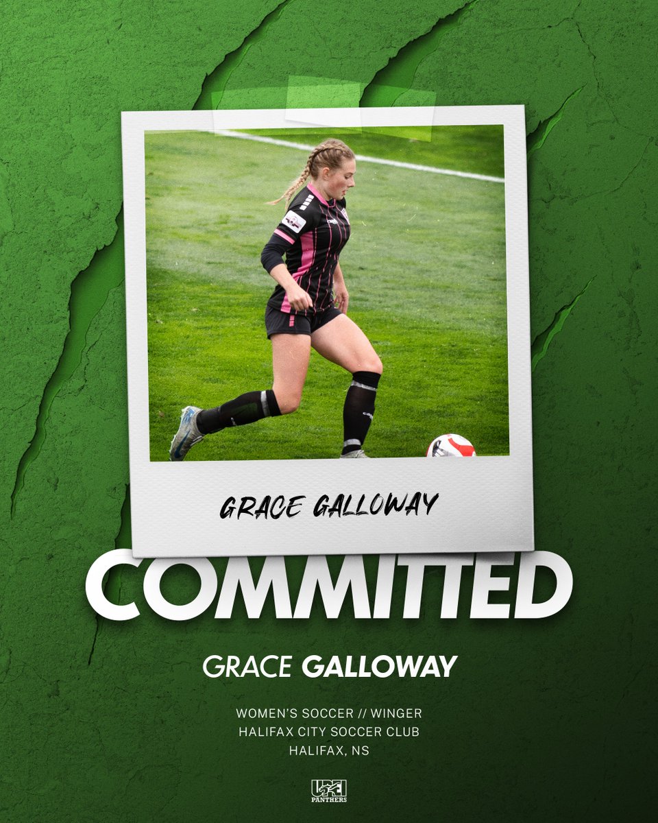 UPEIPanthers's tweet photo. RECRUITED⚽ | Women’s Soccer Panthers secure versatile threat GRACE GALLOWAY

Galloway arrives at UPEI following an impressive youth career with Inter Halifax U17 AAA, where she served as co-captain and helped lead her squad to a Nova Scotia provincial championship and a fourth-place finish at the 2025 Canada Soccer National Championships.

She has continued her development through the Halifax Tides FC Academy and gained valuable experience at the 2026 Vancouver Whitecaps Showcase, competing against some of the top young talent in the country.

A fast, athletic, and versatile player, Galloway can impact the game in both attacking and defensive roles. Her work rate, ability to connect passes, and knack for creating scoring opportunities make her a valuable addition to the Panthers' lineup.

#GoPanthersGo | #Soccer | #Recruited