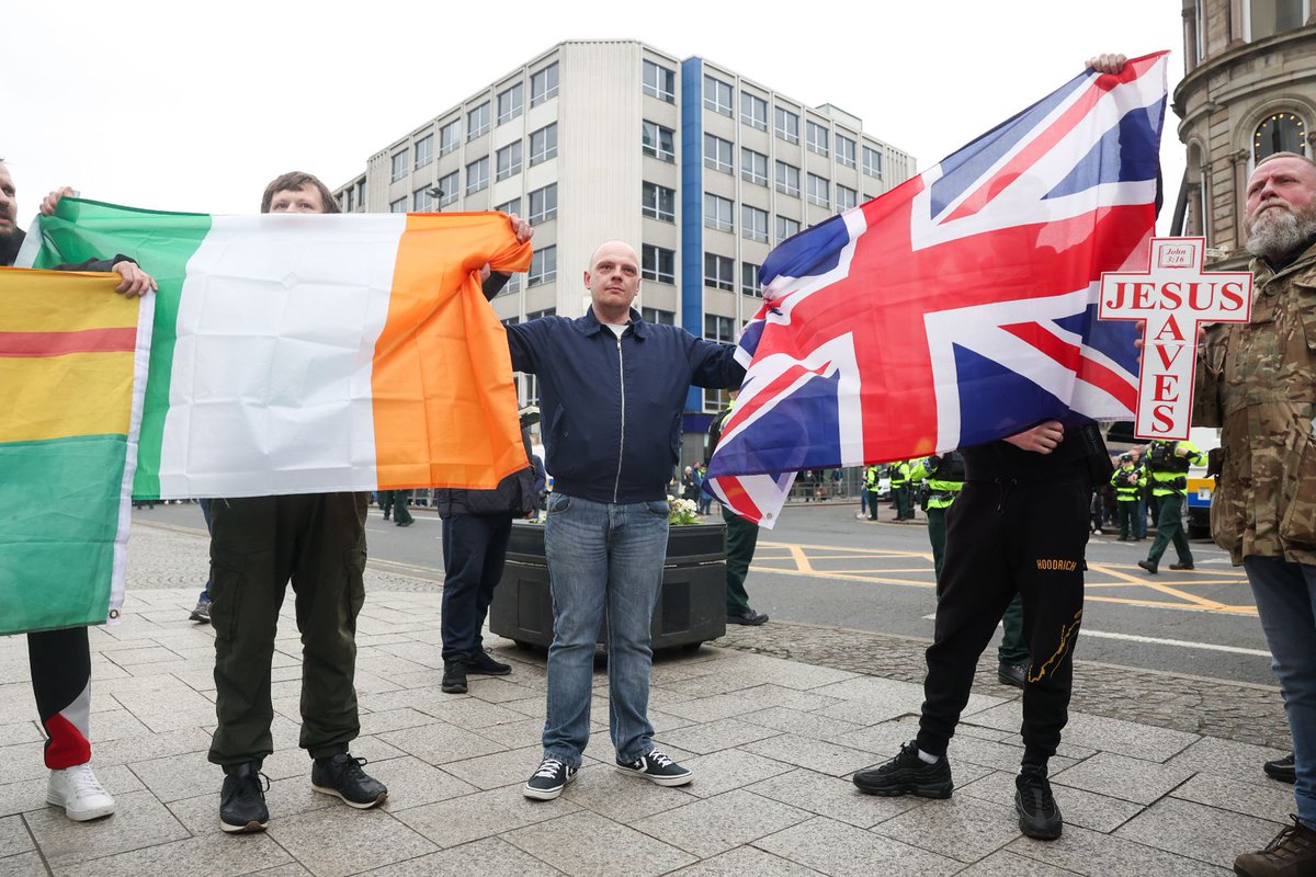 kk14's tweet photo. @lukeming More of what? Power sharing? Nationalists and unionists hugging each other?
But we've already seen it....and its great! https://t.co/tsOoKutNWp