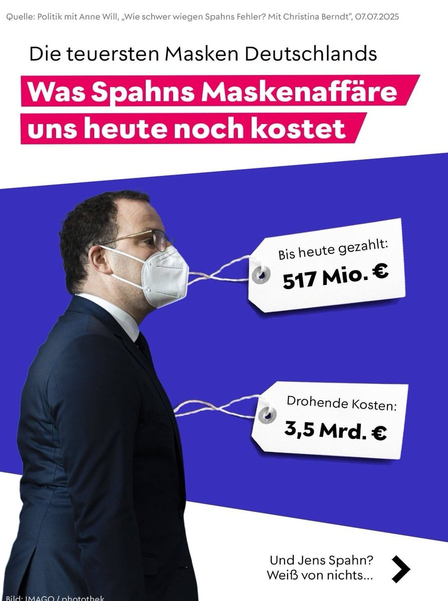 ValentinaKoslo's tweet photo. Stell dir vor, die hart arbeitende Bevölkerung hat mit ihren Steuergeldern den Maskenskandal von Spahn (CDU) &amp; das Mautdebakel von Scheuer (CSU) bezahlen müssen &amp; nun erzählen dir CDU/CSU, dass du mehr arbeiten musst &amp; an deiner Gesundheit gespart werden müsste.

#NieMehrCDUCSU https://t.co/cQdwISArcp