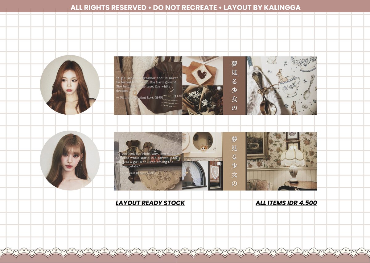Nocilonverse's tweet photo. ㅤ
Repost would be highly appreciated! ♥︎

Halo, saya bawa layout ready stock Hearts2Hearts. Ada Carmen, Juun, Jiwoo, Ian, dan Yuha. Buy 2 only 8k (PNG only). 
ㅤ
DM or chat on tele: https://t.co/h4XHoIpuTy
ㅤ
#zonauang https://t.co/fre9tQVZ5X