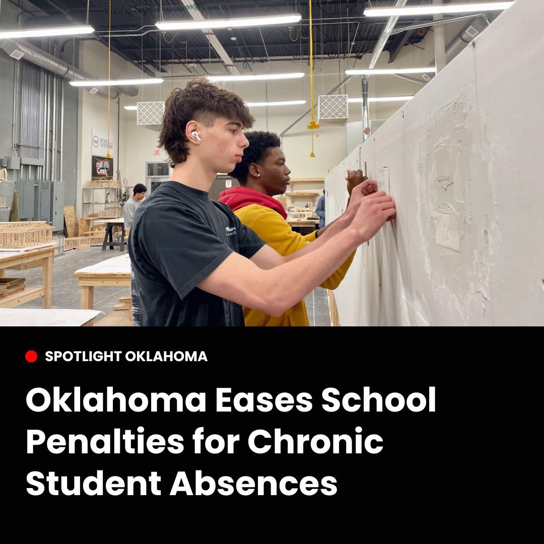 The74's tweet photo. Some educators say they can’t control whether kids come to school, but districts say they’ll keep working to lower the rates https://t.co/7pk0a60uKm https://t.co/RHdvKb2cse