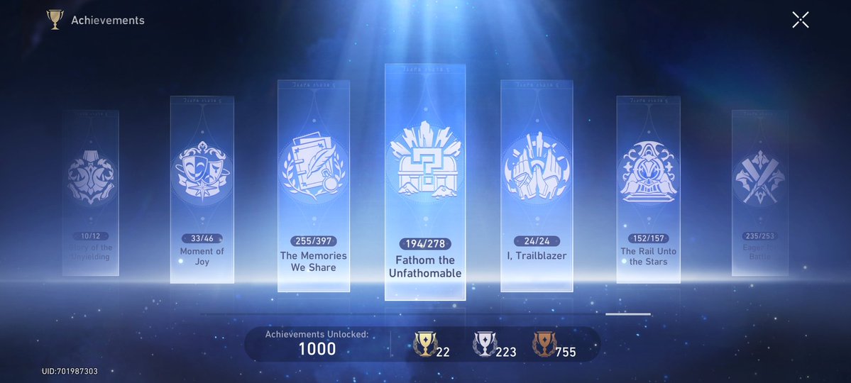 _Anyonehere's tweet photo. 1000 Achievements 🤍 https://t.co/CMGJLXW7ed