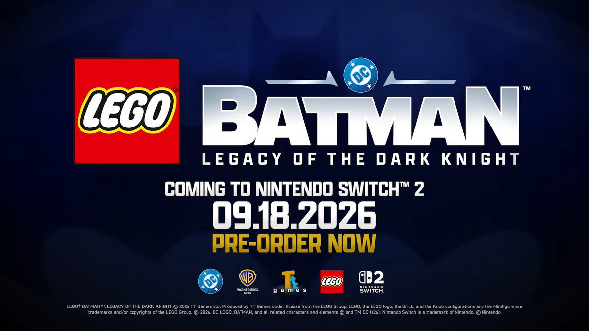LEGOTtNewsI's tweet photo. The Nintendo Switch 2 Version of #LEGOBatmanGame will be on a Keycard https://t.co/6Y6HOeDQQE