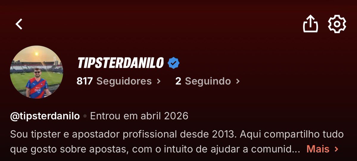 tipsterdanilo's tweet photo. Essa e outras bets estão no Supersocial, a rede social dos apostadores!

Crie sua conta e poste suas bets também: https://t.co/rrYV3eGnUZ https://t.co/pfNT44ga0M