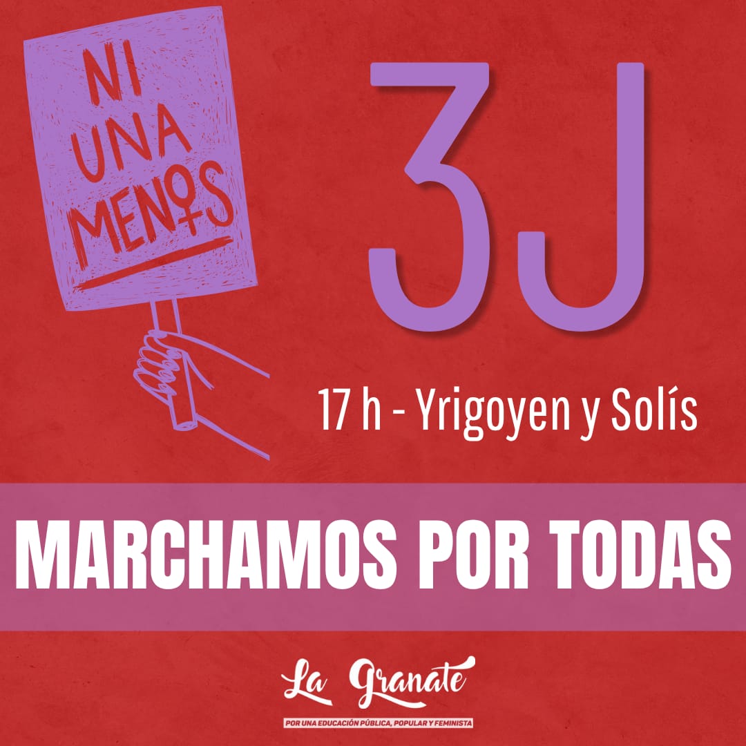 lagranateUTE's tweet photo. A 11 años del primer "Ni una menos", la violencia se sostiene, se profundiza, se vuelve política de Estado. ¿En qué sociedad vivimos si la exigencia es poder seguir con vida? Por supuesto que queremos más: queremos dignidad, libertad, justicia y memoria. https://t.co/iYYjg0SRgY