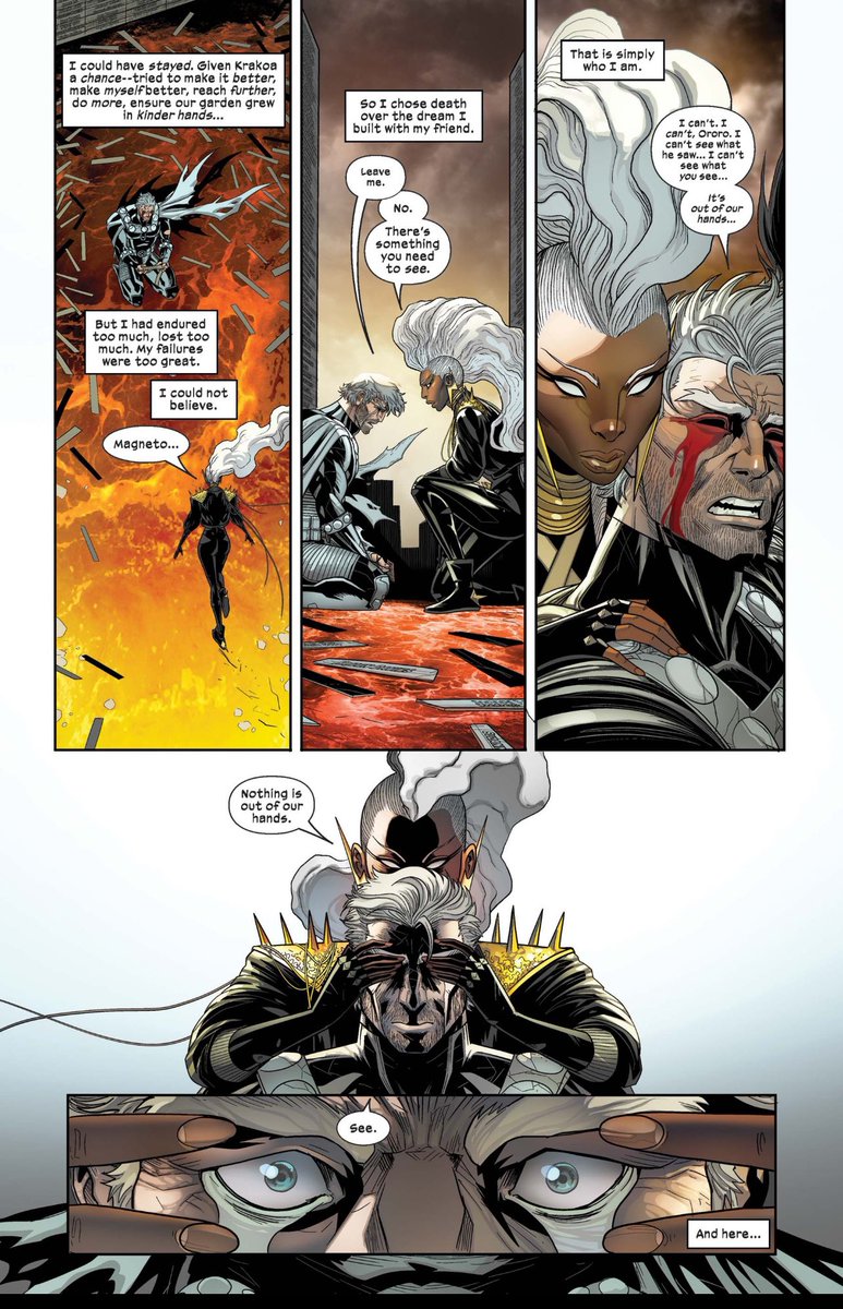 ChutneyXCVII's tweet photo. Magneto hasn't been a villain for near 4 decades now, and I'm bored of media outside of comics portraying him as such https://t.co/8YQ4T99fDX
