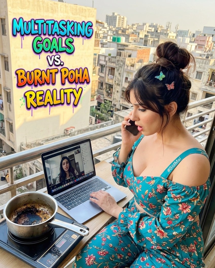 Tweet2Sid's tweet photo. Working from home
had taught her many things.

Patience.

Time management.

Screen sharing.

[ #Tale280 | #Jun2026Post by #SidMsi ]

Unfortunately,

it had not taught her

how to attend a #Zoom meeting

and save #breakfast
at the same time.

[ A micro-fiction post ] https://t.co/dY4gZCcRsK