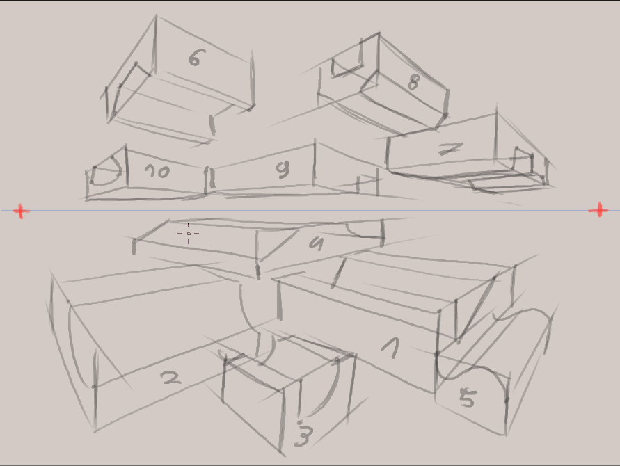 1Starry_'s tweet photo. Challenge 52 | Primitive forms drawn using guidelines in perspective 4/7
Week 4/52
#challenge52 #art #study https://t.co/CHMEYAEA2p