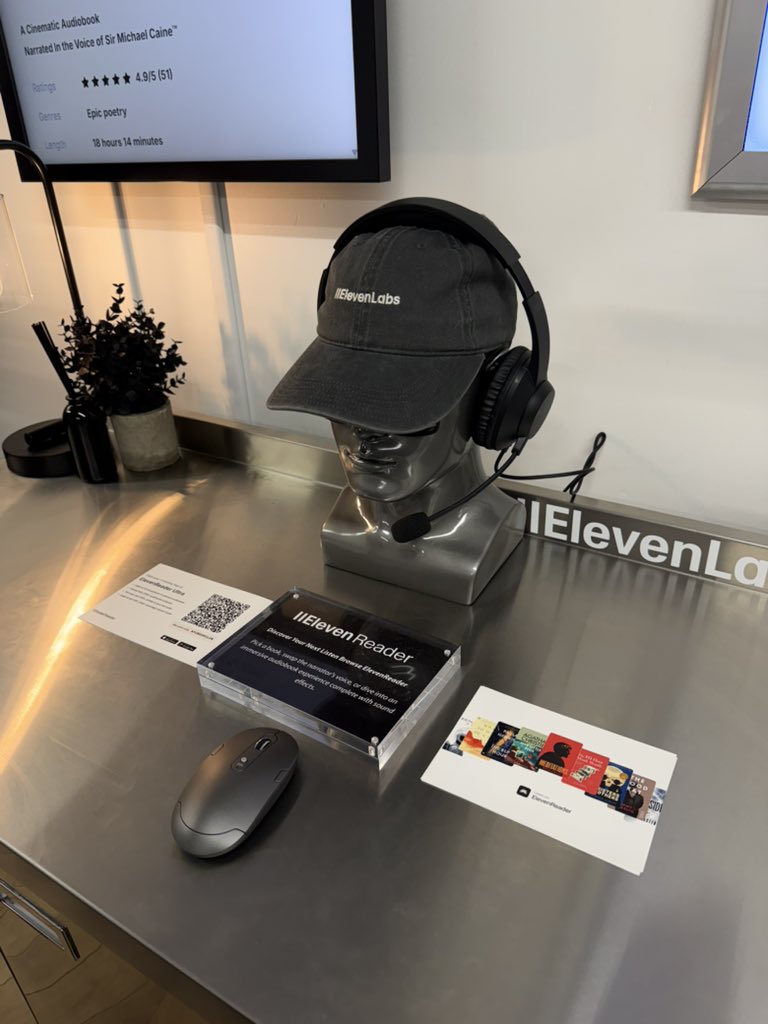 HooCrypto's tweet photo. Vibes at ElevenLabs spot are probably the best ones in the entire NY Tech Week https://t.co/PW5AB5qIB5