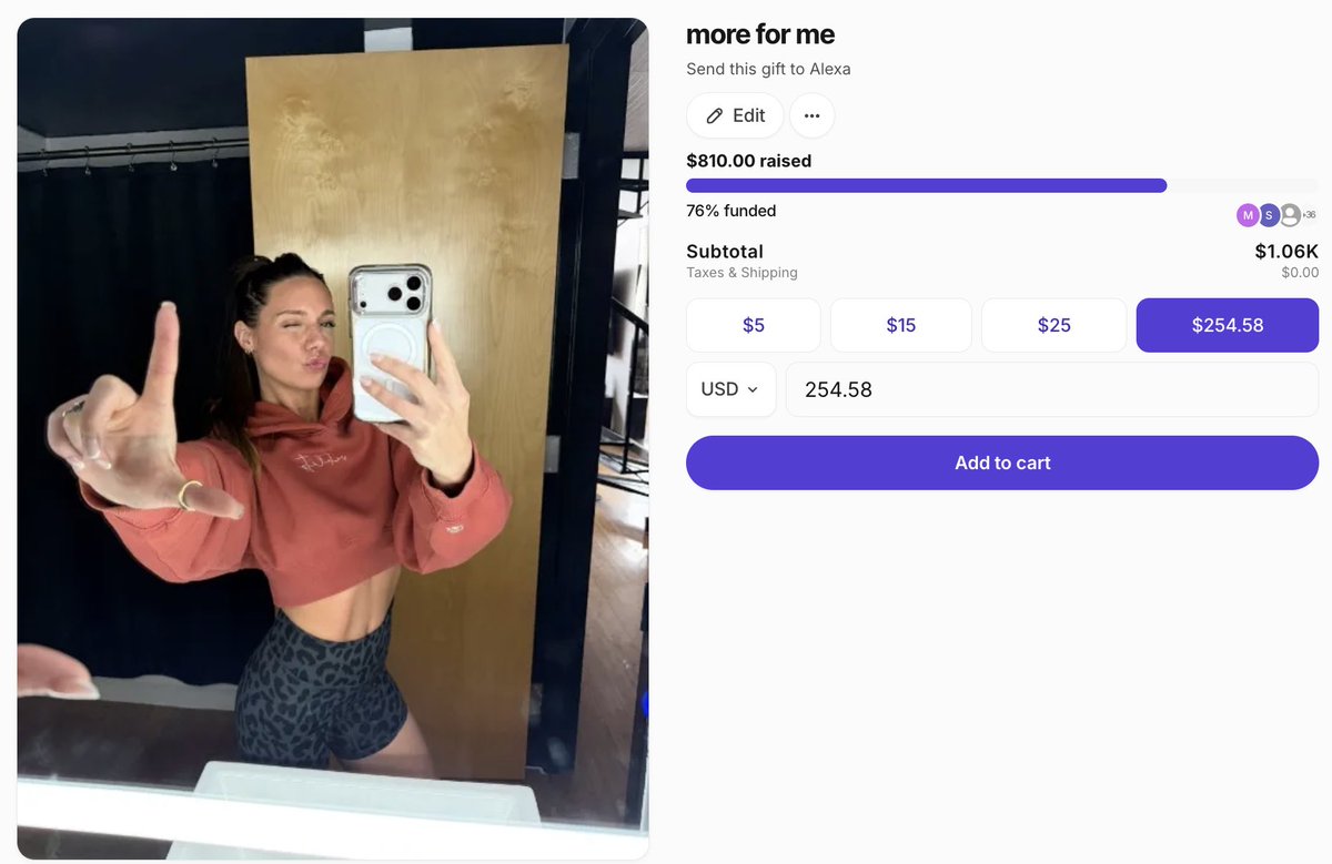 Weak4Alexa's tweet photo. Here’s your chance to impress me today.. Finish my crowdfunding https://t.co/xgXgQSib4q