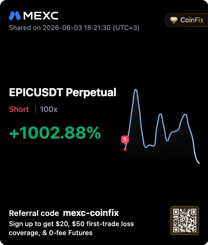 CoinFixPro's tweet photo. Saatler içinde piyasayı süpürdük! 📉🚀

$EPIC'te %1002.88 kâra ulaştık, 100x kaldıraç tam kapasite çalışıyor.

Asla likidasyon olmayan o stratejiyle kazanmaya devam. Aramıza katılanlar zaten kazandı, hala dışarıda mısın?

👉 TAKİP ET🔔 BİLDİRİMLERİ AÇ🔄 RT’LE
Sıradaki işlem çok yakında geliyor, kaçıran üzülür! 🧨
#EPICUSDT #Futures #CryptoTrading #mexc-coinfix