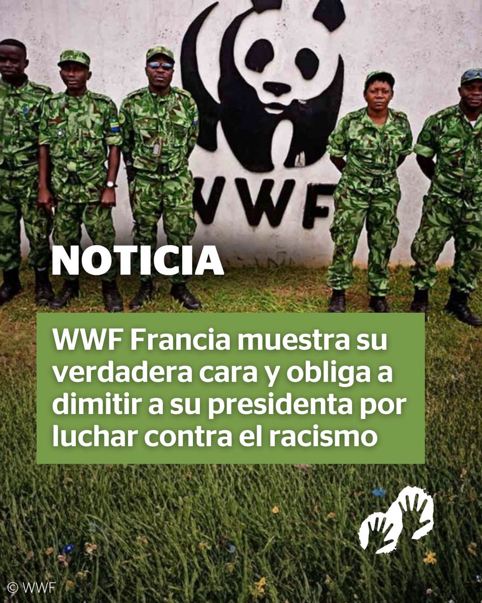 survivalesp's tweet photo. 🗞️ La presidenta de WWF Francia se vio obligada a dimitir por asistir a una marcha contra el racismo

No por las violaciones de derechos humanos que la organización conservacionista encubrió. No por los guardaparques que financiaron y que torturaron a indígenas. https://t.co/64BTbw0mhl