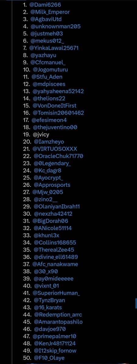 Bebe_Ik's tweet photo. X is not allowing me to tag people for that competition, but @trqvis_eth already tagged you guys. Please DM him. 
We have 80 names here, 70 names will drop later today. https://t.co/7PWQYJWHbd