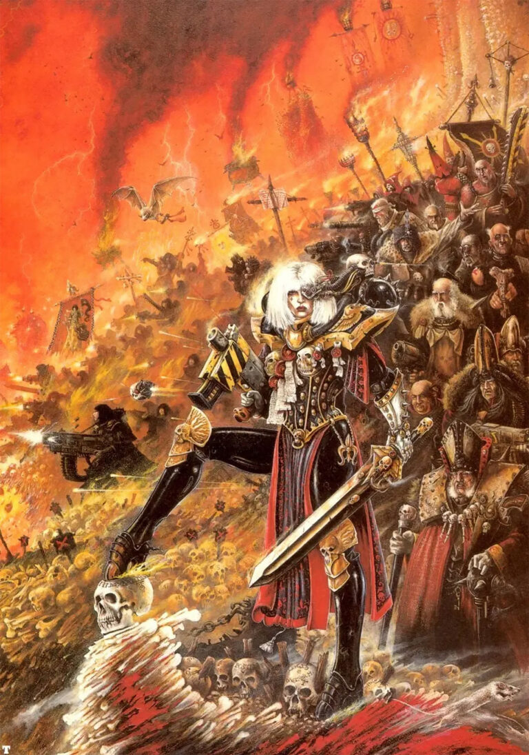 Windumanoth's tweet photo. Ha fallecido John Blanche, director artístico de Games Workshop desde 1986, a la edad de 78 años. 
Gracias por dar forma a la fantasía. https://t.co/54ltRLfv9C