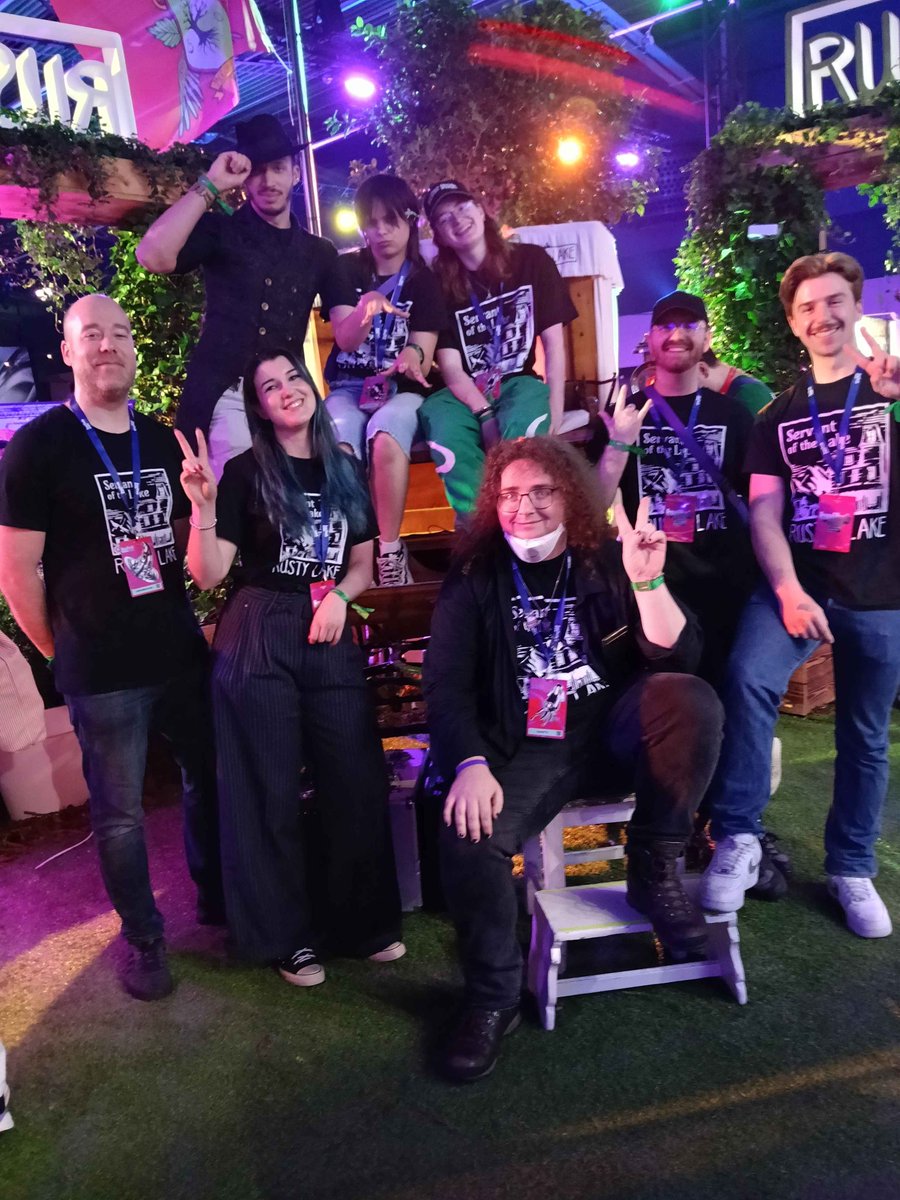 rustylakecom's tweet photo. ✨ It’s a wrap #TwitchCon 2026 🎬

Thank you all for stopping by our booth! 🌳 Make sure to share your photos with us by using #ServantoftheLake 📸

Special thanks to our incredible volunteers, our Rose, @/sinyourmindx (insta), and Atelier Clement for an amazing booth design!🙏 https://t.co/ciaMyGpNri