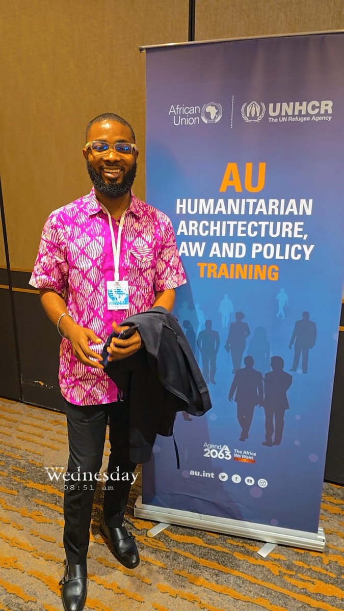 MAFmov's tweet photo. Dr. Nnamno Brown, Executive Director Migration Action &amp; Advocacy Foundation (MAF) Member state delegate and colleagues at the AU Humanitarian Architecture, Law and policy training at Lusaka, Zambia.

#AU_Humanitarian_Architecture
#MAF https://t.co/3hRjD6SSlG
