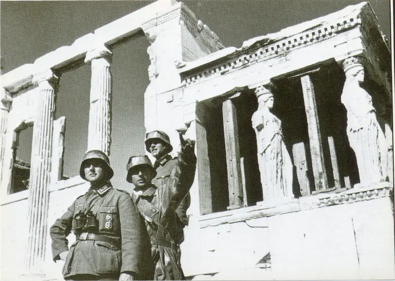 HellenicNSA_GS6's tweet photo. The only time my Nation Hellas was free from the international bankers, globalists or the traitors the last 200 years after the assasination of Kapodistrias was the German occupation-liberation of 1941-1944 .