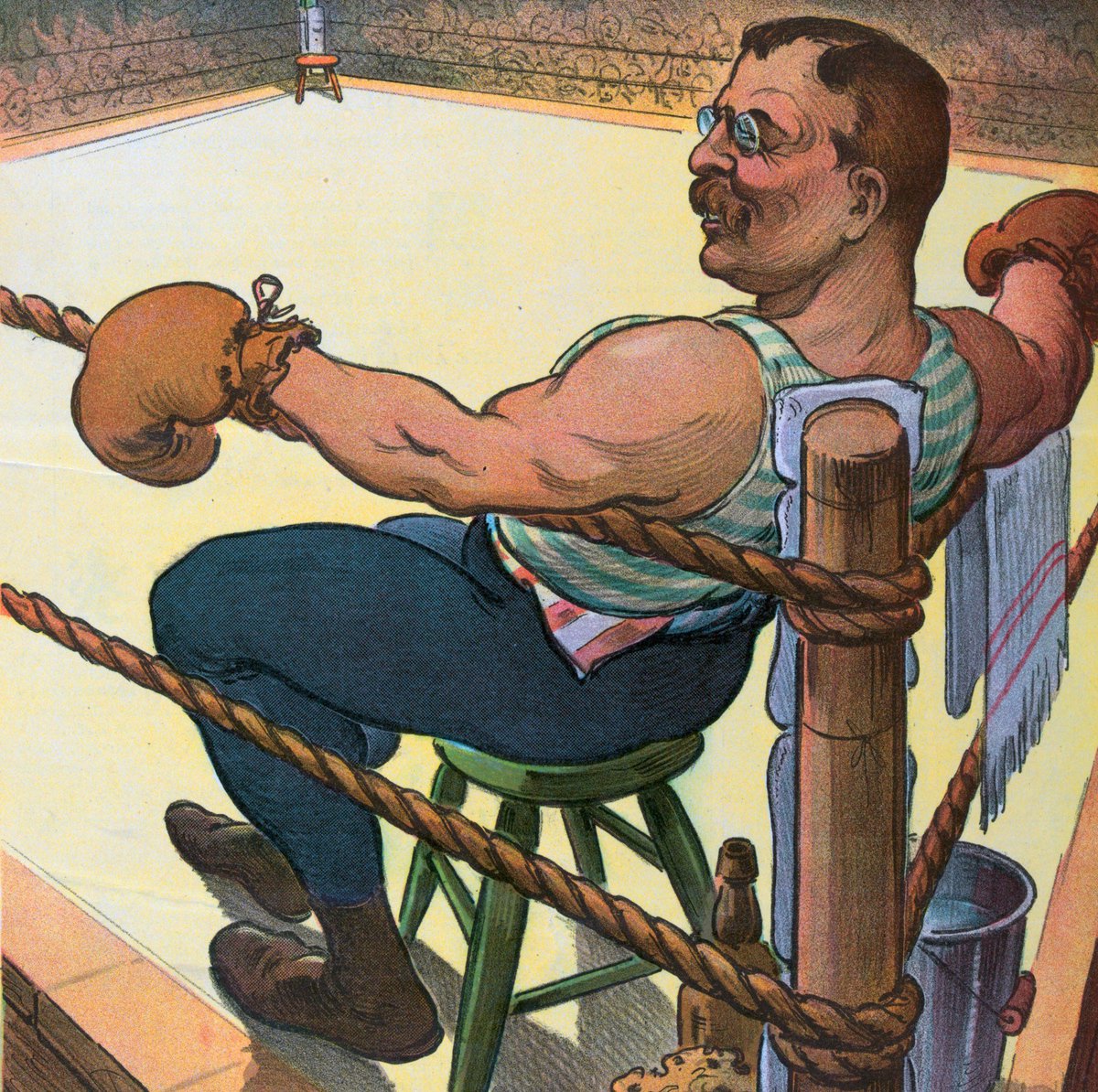 CalGKildow's tweet photo. Teddy would have had a difficult time watching without jumping into the octagon. https://t.co/lU5mMJMOEH