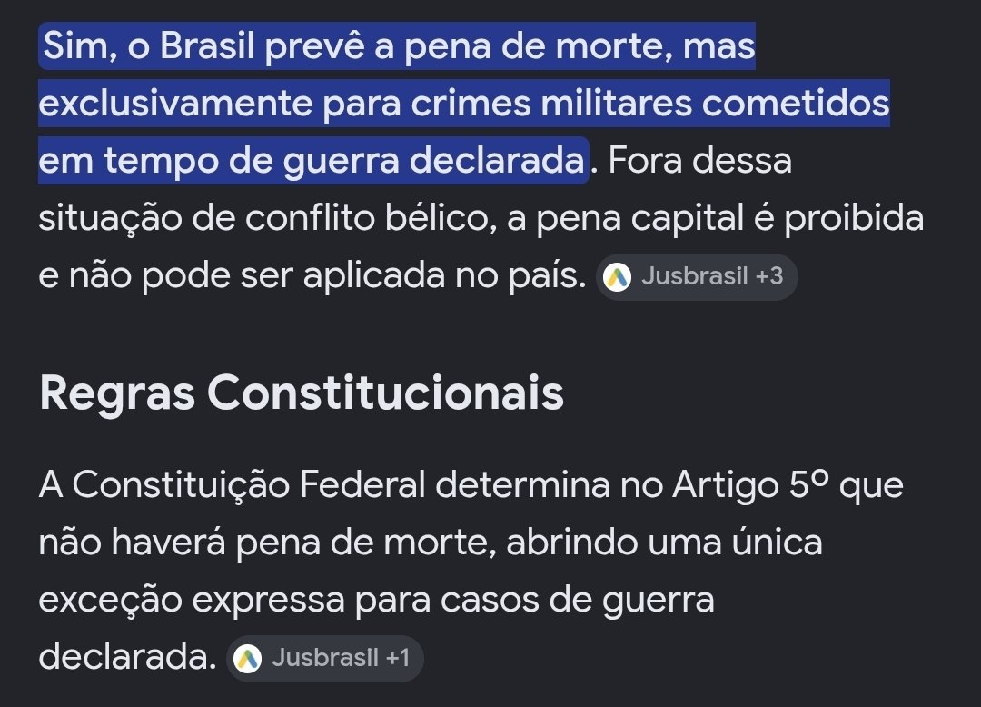 sp_ftp's tweet photo. @Bblirix @bacate68 @ciganoigoor Nao é verdade. A pena de morte no Brasil só existe se estivermos em guerra. Voces estao se rebaixando ao mesmo nível do Bolsonaro que desejou que a Dilma morresse. Vocês são duas massas de manobra igualmente idiotas. https://t.co/NnN3Ru7k4h