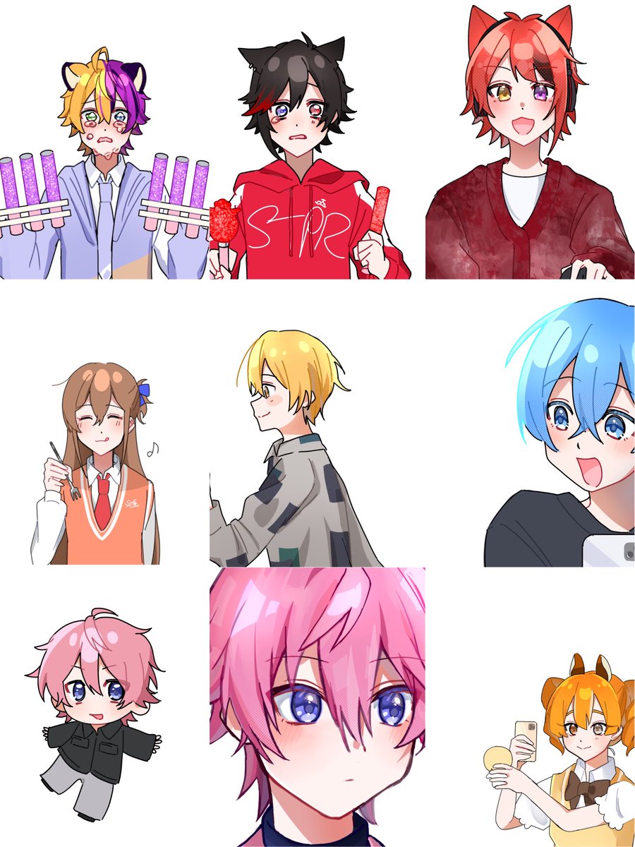 Meron__saan's tweet photo. 企画･イラスト･1部動画編集担当させて頂きました！！
これからもたくさん思い出作りましょう🍓✨️
大好きです！！
 #ジェルくん  #すとぷり10周年  #すとぷりぎゃらりー https://t.co/lt8XD4CGmK