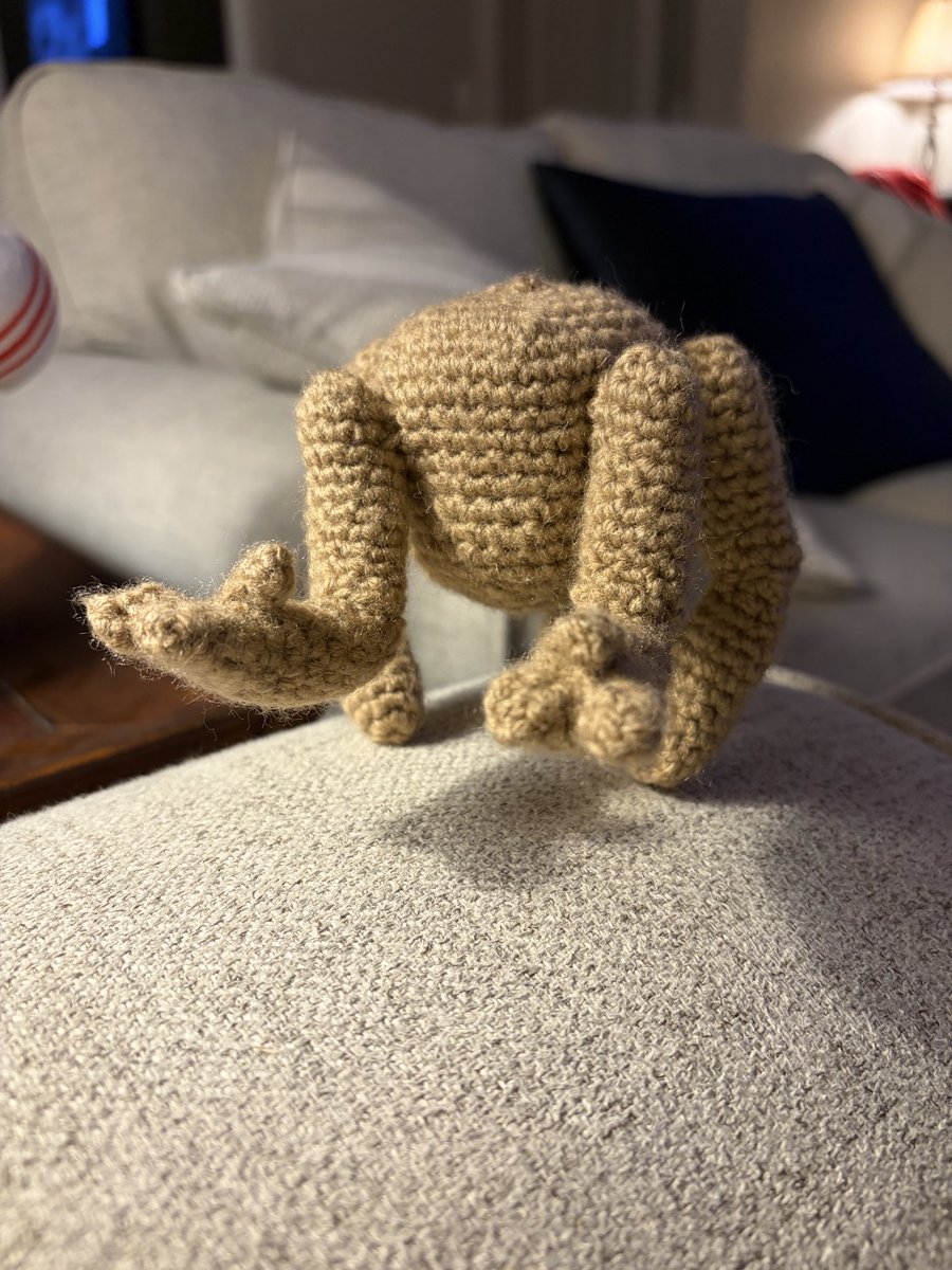 lilpanyo's tweet photo. @sabre_tv literally just finished sewing him together last night! just need to add his details! https://t.co/O22Eg9f796