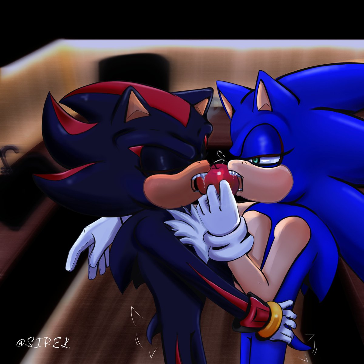 LadySirel's tweet photo. New sonadow art #sonadow #shadowthehedgehog #sonicthehedgehogfan https://t.co/ph3tfiTp0p