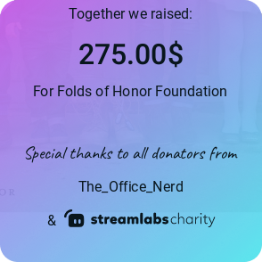 The_Office_Nerd's tweet photo. Thank you to everyone who contributed to our Memorial Day fundraiser last week. We were able to raise $275 for Folds of Honor! God bless our veterans and their families #FoldsofHonor https://t.co/Pa6BVqrtxA