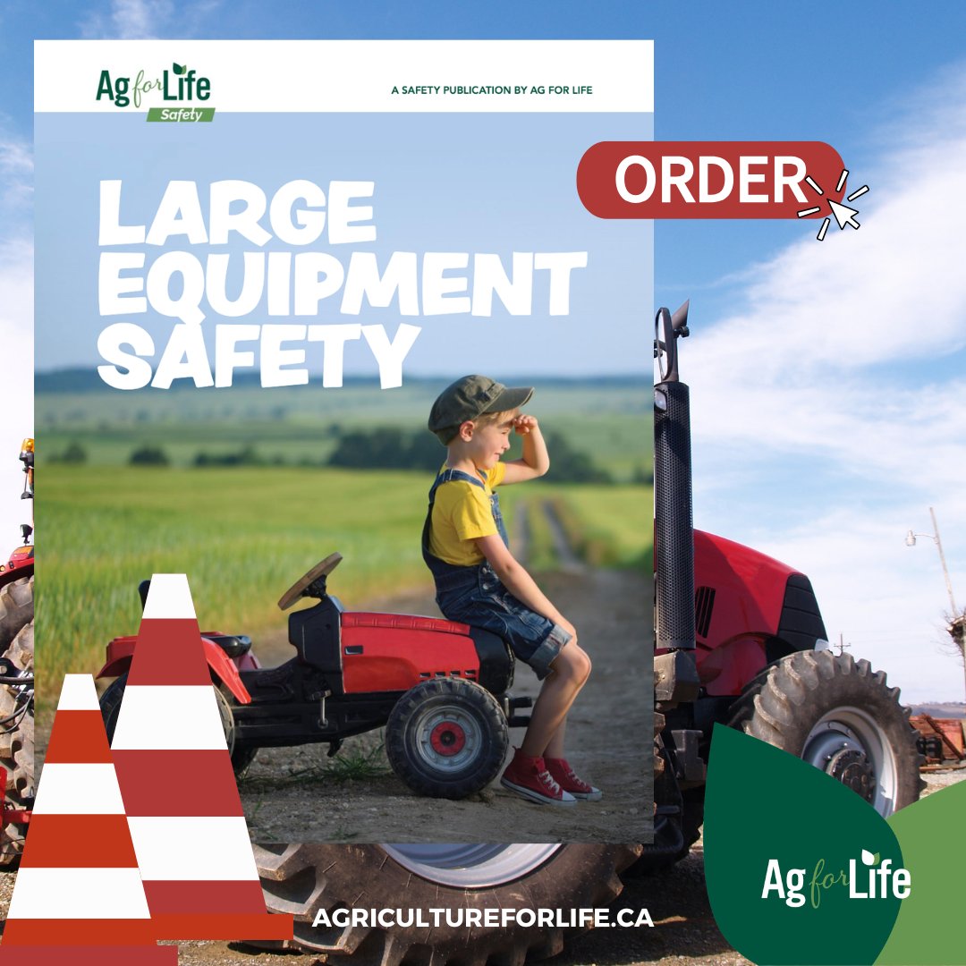 4AgForLife's tweet photo. ☀️ Summer is almost here. It's the perfect time to talk about safety around tractors, combines, trucks, and other large equipment. Help children understand the hazards and stay safe this season. Order your Large Equipment Safety publication today:
https://t.co/nAzZSrkSkO https://t.co/EcuvRaHDS3