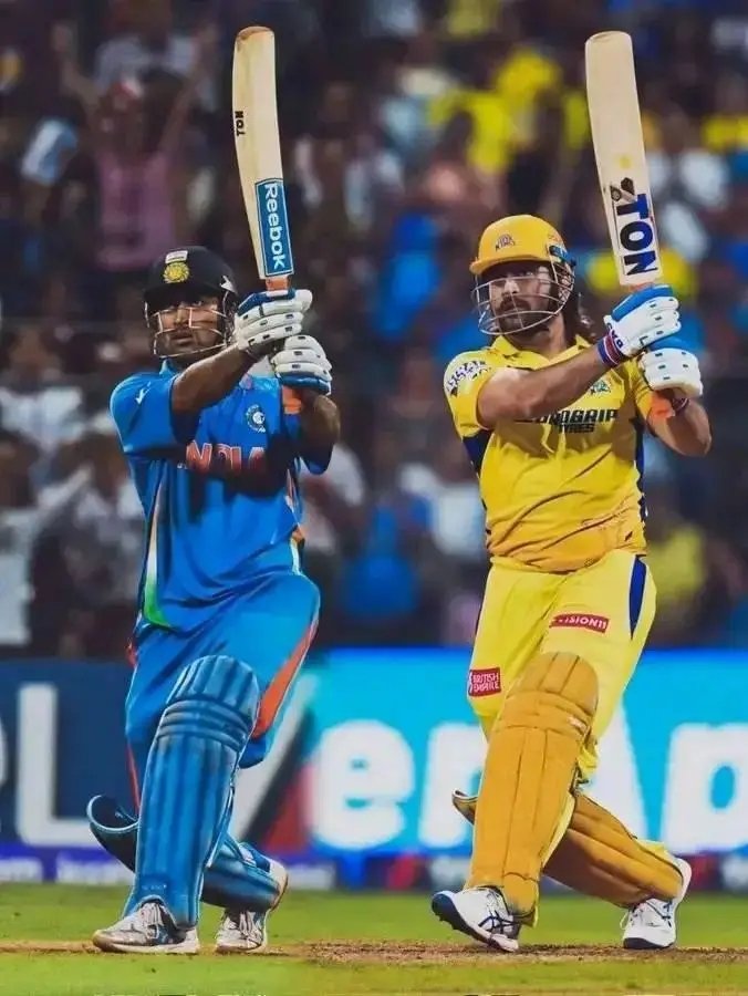 Siddharthkumarn's tweet photo. The most iconic pose in the cricket history ❤️🔥 https://t.co/2y8RoIdquP