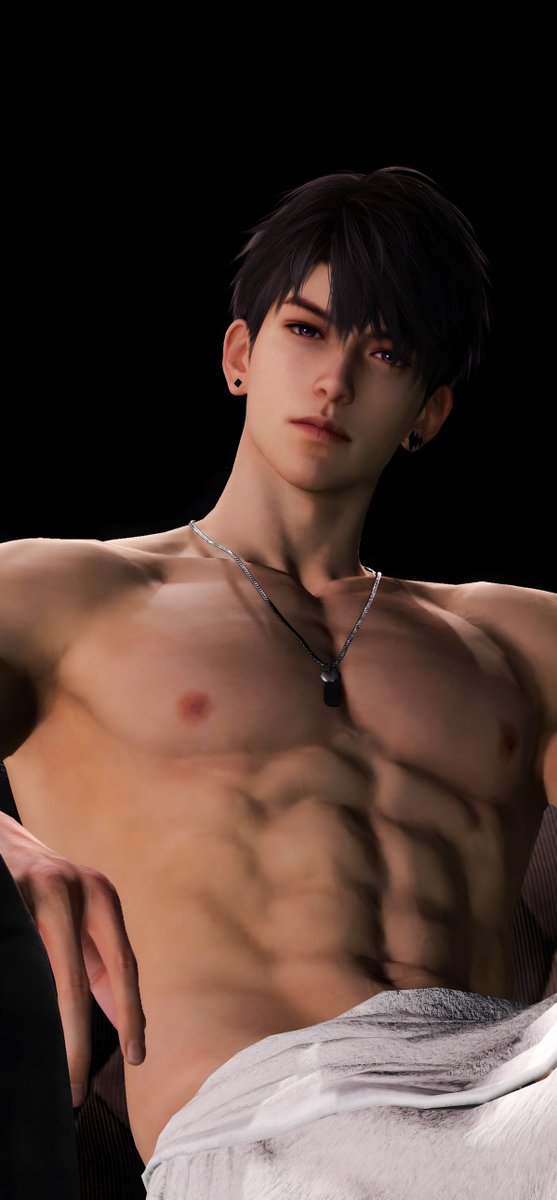 appleplane613's tweet photo. On nights when I can't sleep because I'm restless, I gaze at Caleb's strong body

落ち着かなくて眠れない夜は、マヒルの美ボディを眺めよう

 #マヒル  #Caleb  #夏以昼 https://t.co/VKMLqH6xA1