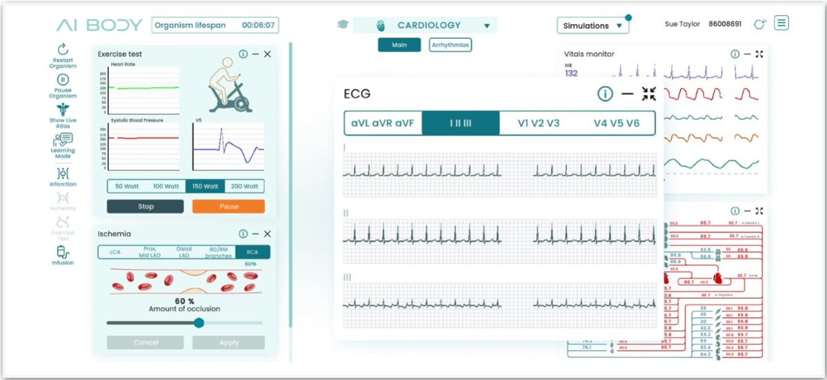 aibody_io's tweet photo. We're grateful to Dr. Sue Taylor @inthefastlane10 and Dr. Dale Grant @DaleGrant93 from @uochester for integrating our high-resolution physiology simulations into their curriculum. Read the full poster here: https://t.co/kXLSXM7E0T https://t.co/RZGo90EV4s
