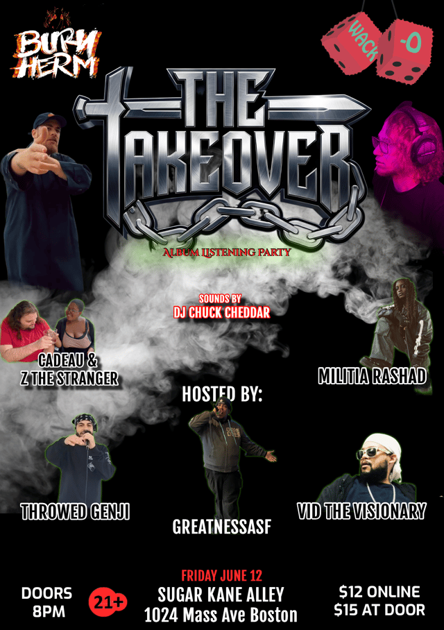 ThrowedGenji's tweet photo. I will be performing June 12 at Sugar Kane Alley, 1024 Mass Ave in Boston. Doors open 8pm | 21+ 

Will be doing a couple songs and on the spot freestyle

Ticket link below
https://t.co/69W1vOp7oM

#liveshow #freestyle #rap #boston https://t.co/Xl89MtyzBp