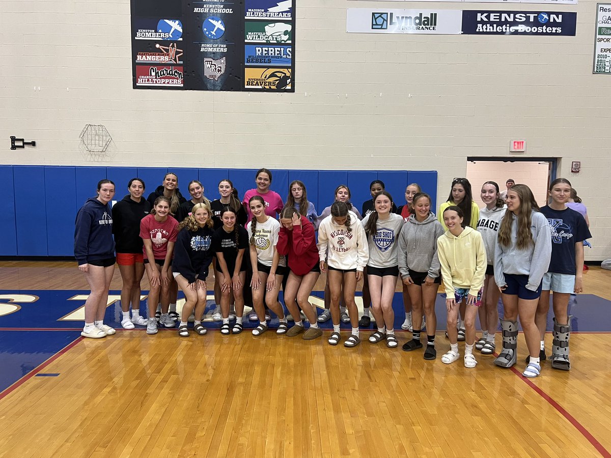 KenstonGBball's tweet photo. A huge shout out and thank you to the girls in our program for volunteering their time to help our younger players develop.  We even had alumni help out! Blessed to have such great kids in our program! https://t.co/r3aWiPXP2s