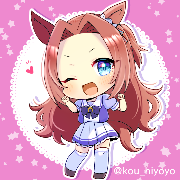 「カワカミプリンセス、誕生日おめでとう! #ウマ娘 #カワカミプリンセス生誕祭20」|ヒヨヨ@skeb募集中のイラスト
