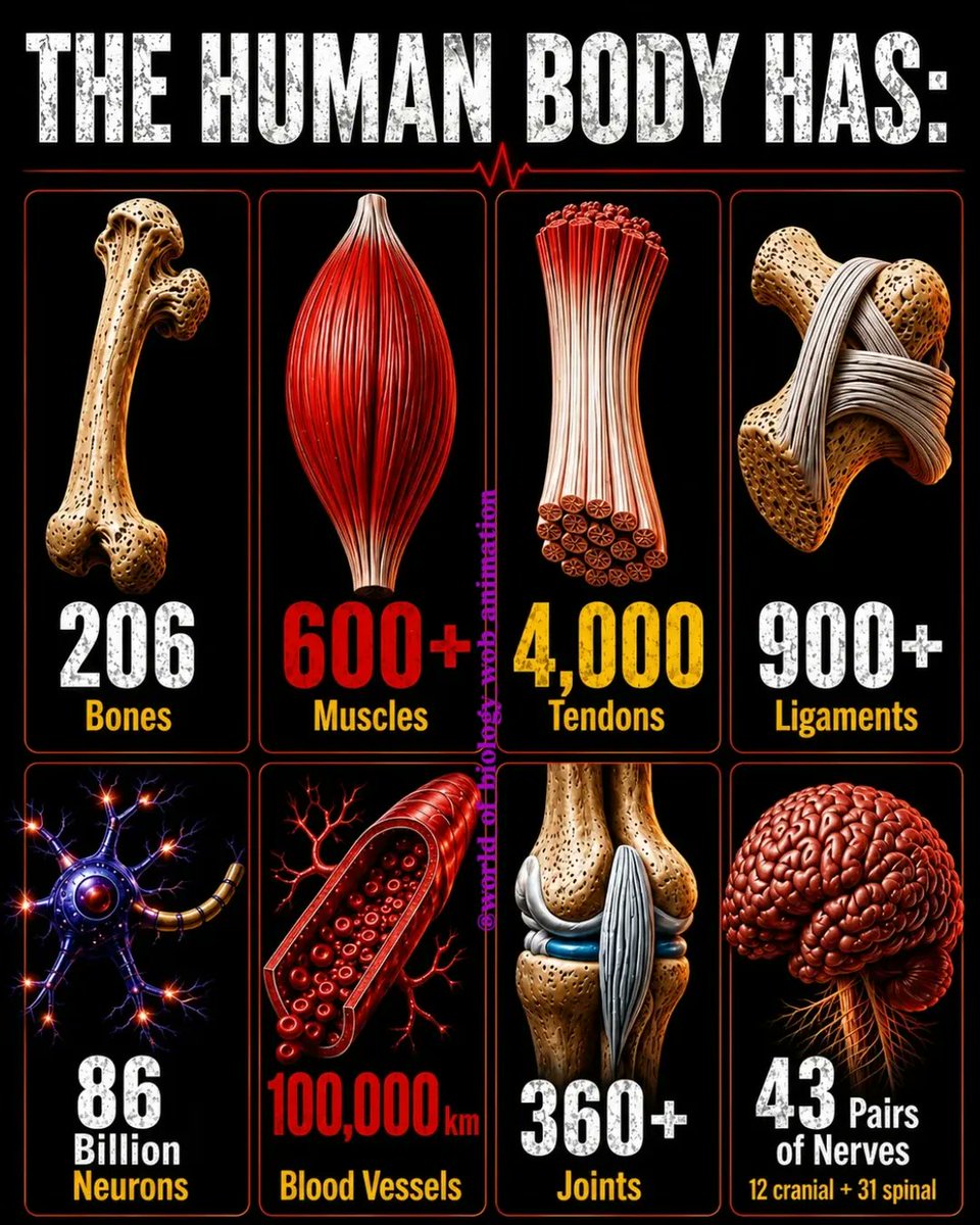 MetabolicFactor's tweet photo. The human body is a masterpiece of biological engineering. 🔹 https://t.co/eJTribEOkf
