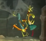 DatSquishyFello's tweet photo. i know that it's a beta and that it's subject to change and all that jazz but idk if they would go back and replace an already made animation that technically functions fine
not to mention that the released trailer also has a lot more restrained cartooniness on display https://t.co/BDqzqp0XMB