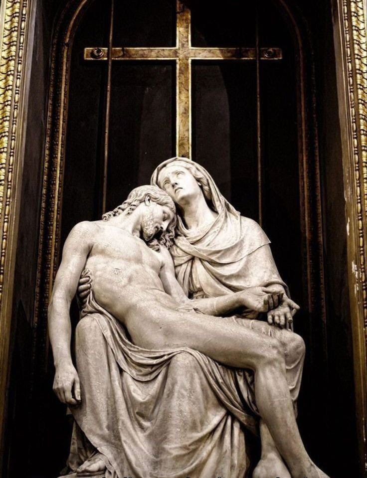 MosesD40's tweet photo. @JPuncut Never forget that Blessed Virgin also gave up her son for us https://t.co/zXkFk0W37d