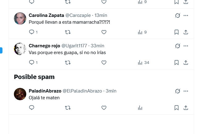 dorthweb's tweet photo. Angela Lerena hablando sobre lo difícil que es habitar laboralmente en espacio masculinos. Los comentarios más tranquilos que recibe: https://t.co/EFCkKuynDi