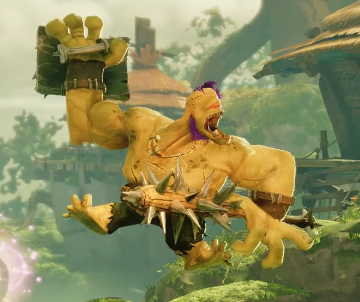 DatSquishyFello's tweet photo. i know that it's a beta and that it's subject to change and all that jazz but idk if they would go back and replace an already made animation that technically functions fine
not to mention that the released trailer also has a lot more restrained cartooniness on display https://t.co/BDqzqp0XMB
