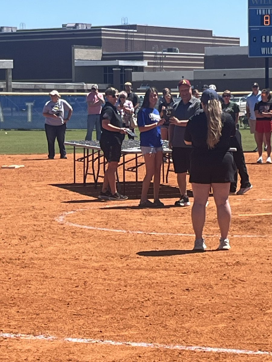 HighLewisville's tweet photo. Congrats to the Lady Lions softball program and 3 young ladies for being selected to the All-State team. Congrats Kinley Lambert, Aubree Smith and Sarah Owens!! https://t.co/CR2iDl88Ij
