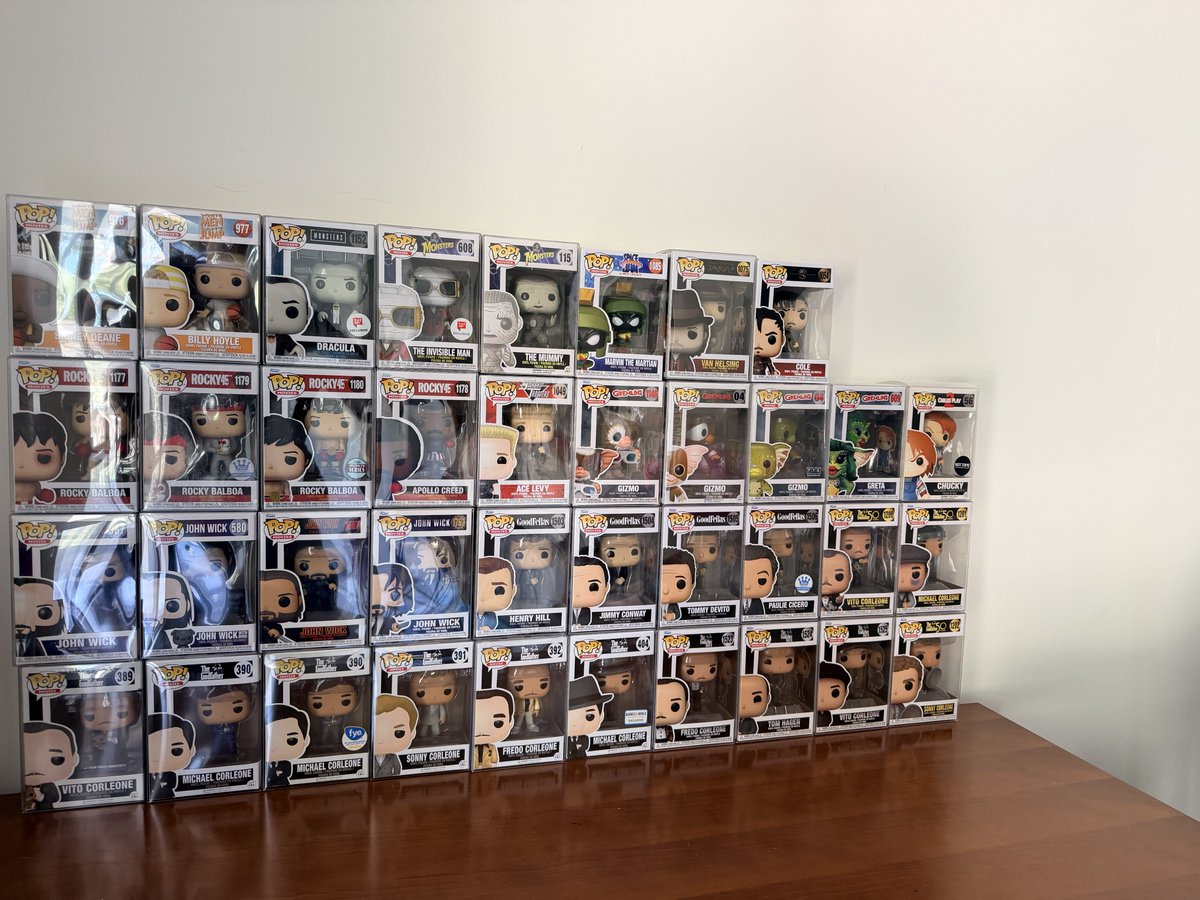 tdragons345's tweet photo. Here is everything that is left. Had to consolidate everything. Purple Mark Hamill is back for sale. Everything is still 50% off plus shipping. 191 pops already sold and shipped to their new homes. All pops ship in pop protectors. Many pops are between $5-$10. Don’t miss out. https://t.co/VUSIVyLavf