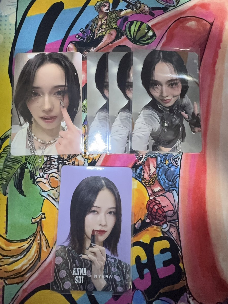tainissy4949's tweet photo. MYERA トレカ  ガチャ　交換

譲 Himena、Koto、Aguri

求 Riria 異種可能です！

郵送にて交換お願いします。

#MYERA交換 #MYERAトレカ一覧 #MYERA_N_1 #MYERA #Yui #Aguri #Himena #Koto #Riria https://t.co/IcGL8g6Z4i