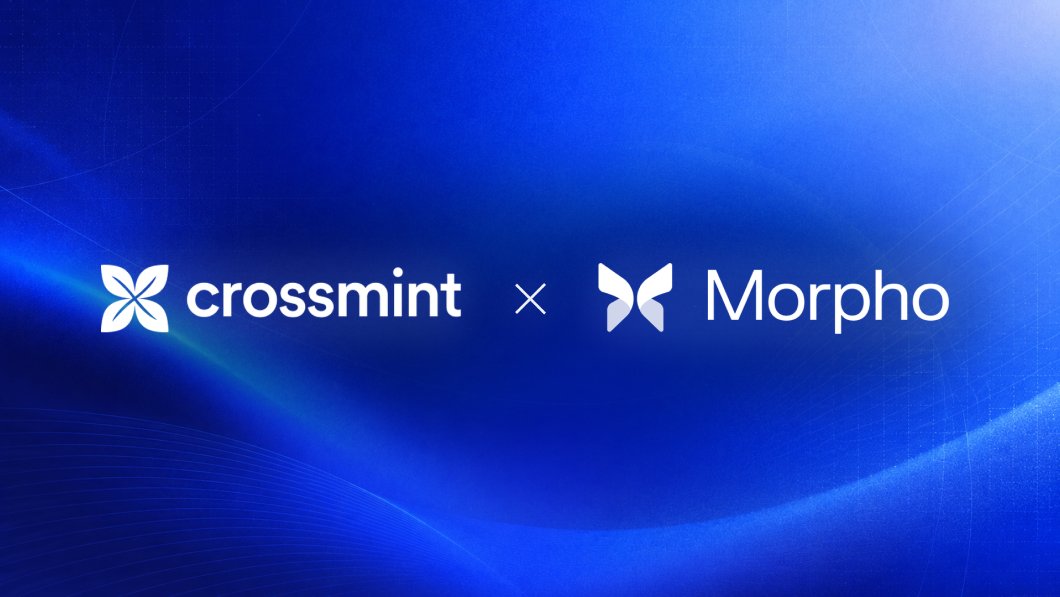 crossmint's tweet photo. Stablecoins sitting in a wallet are losing value to inflation.

We're partnering with @Morpho to connect Crossmint wallets to curated Morpho Vaults, so your users can access yield on their balances, all from a self-custody wallet. https://t.co/gEcqIgBJNG