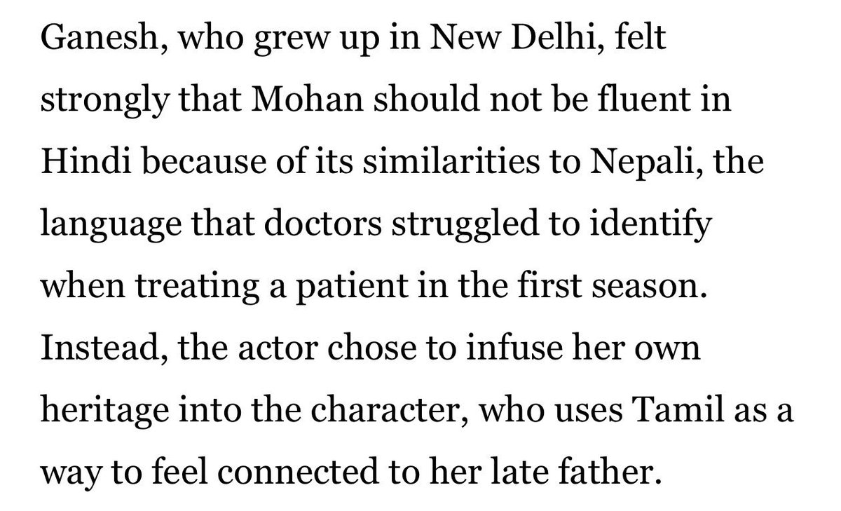 samirasclawclip's tweet photo. Was really moved by this snippet: I didn’t know this, and this is such a good example of how diversity really does create a more authentic and interesting end experience for the viewer, and I will continue to mourn that s3 has lost a key voice https://t.co/DLOzLDA5c3