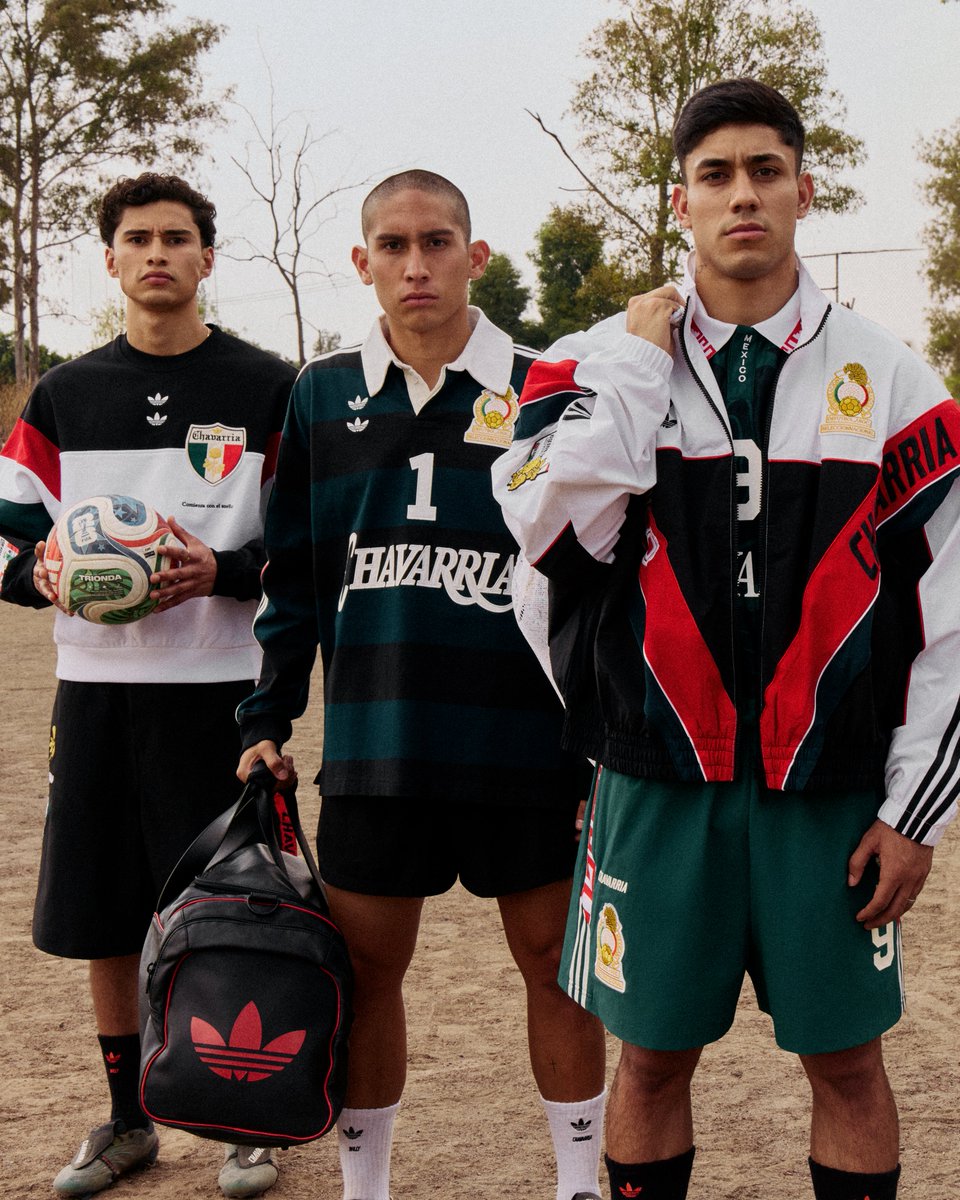 ModernNotoriety's tweet photo. Willy Chavarria x adidas “Comienza Con El Sueño” Collection 🇲🇽⚽️

🗓️ June 10th https://t.co/hpICu1fiN3