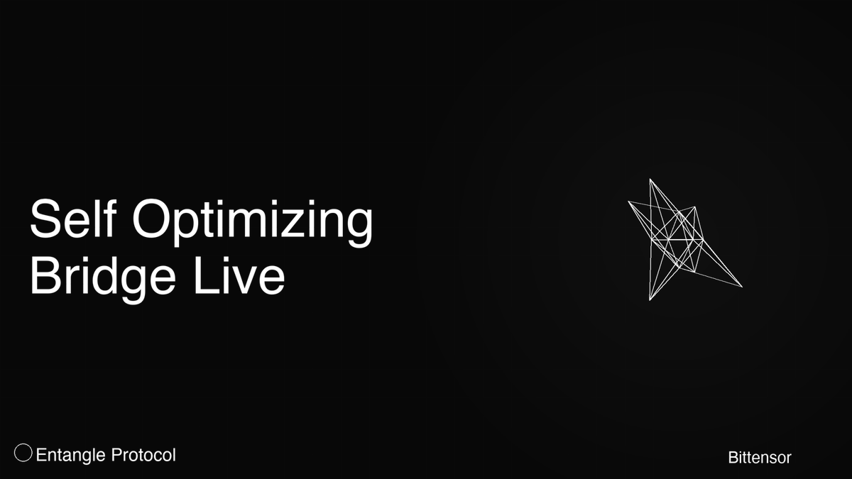 webuildentangle's tweet photo. Entangle Protocols is the first self-optimizing crypto bridge in the world. 

Our mission?
To make the fastest &amp; cheapest cross chain messaging network for the future of agenti Defi.

Follow protocol build 👉 @webuildentangle 
Protocol e2e demo live at 👉 https://t.co/q6ewRWxojg https://t.co/ywEGFpuz2i