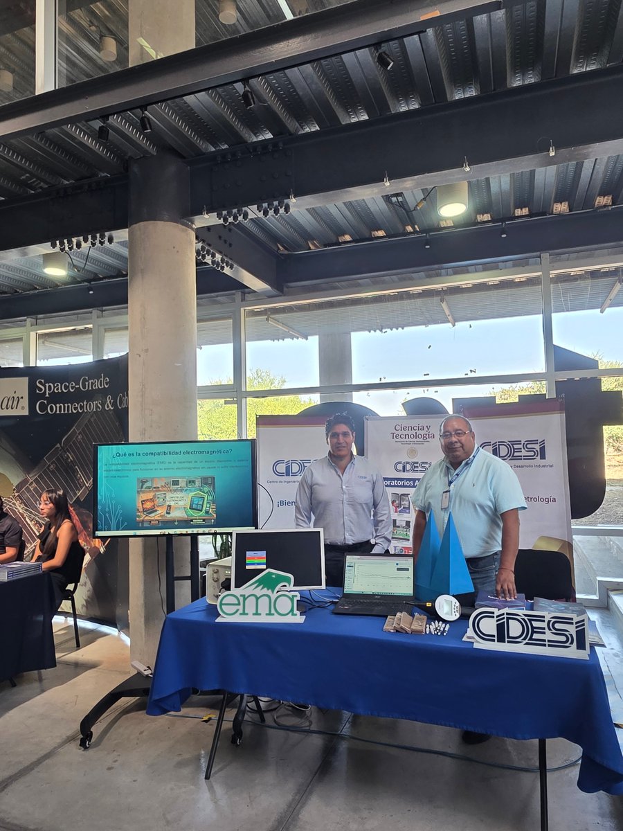 CIDESIMX's tweet photo. 📡CIDESI participó en el 2.º Congreso de Vinculación en Radiofrecuencia de la @UNAM_MX Campus Juriquilla. El Dr. Noé Amir Rodríguez , Gerente de Instrumentación y Control, compartió la experiencia de CIDESI en innovación y desarrollo tecnológico.
#Radiofrecuencia #SECIHTI https://t.co/OsujwYsfVP