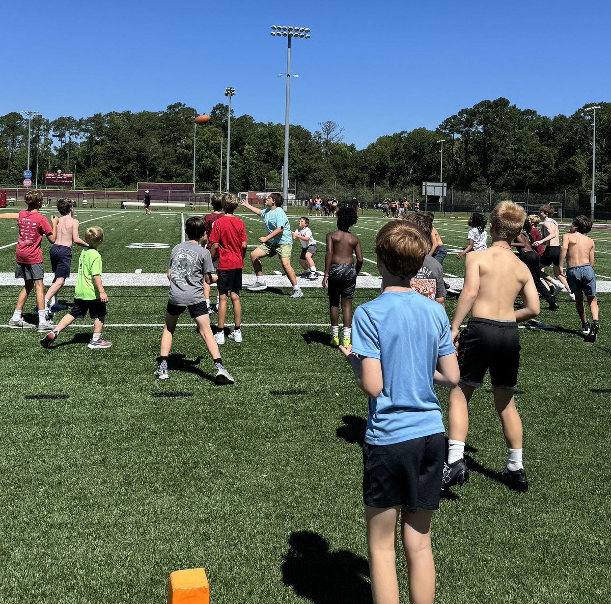 TheBC400's tweet photo. Visit our school website to learn about all of our BC Summer Camp offerings: https://t.co/wAF8fYQGqE (Photos by Benedictine Senior Director of Communications Mr. Noell Barnidge) #thebc400 #NextLevelBC #Savannah https://t.co/gP6ld7OkWM