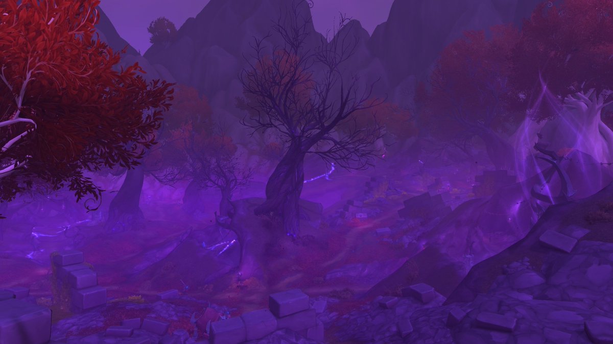 Portergauge's tweet photo. The main story isn't bad by *any* stretch, and it does exactly what it is supposed to do: be a prologue for Midnight's leveling campaign. It sets up the Lightbloom, the Twilights, the Amani, etc.

But what it doesn't do, compared to the other zones, is explore the blood elves. https://t.co/1oDXTl5e3H